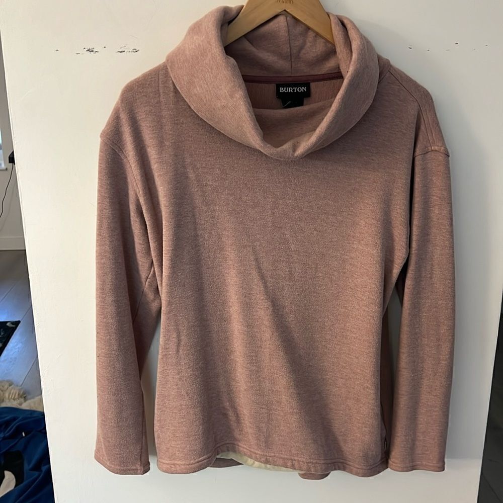 Burton turtleneck sweater pink S